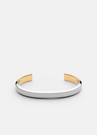 Icon Cuff Bracelet Skultuna Medium Two-Tone 