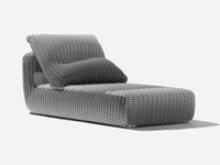 Chaise Lounge Outdoor Chaise Shore Studios Gradient Soft Stone  