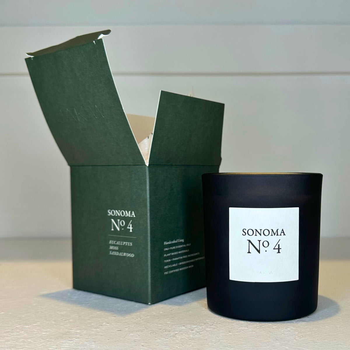 Sonoma No.4 Scented Candle JAK W   