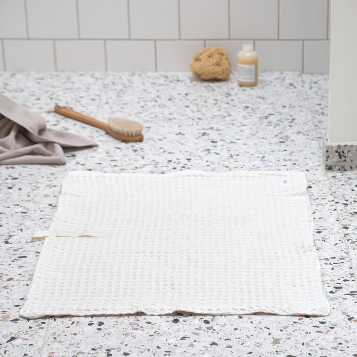 Big Waffle Bath Mat Bath Mat The Organic Company   