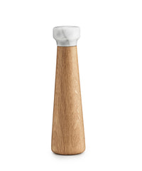 Craft Salt & Pepper Mill Pepper Mill Normann Copenhagen Tall White Oak/White Marble 