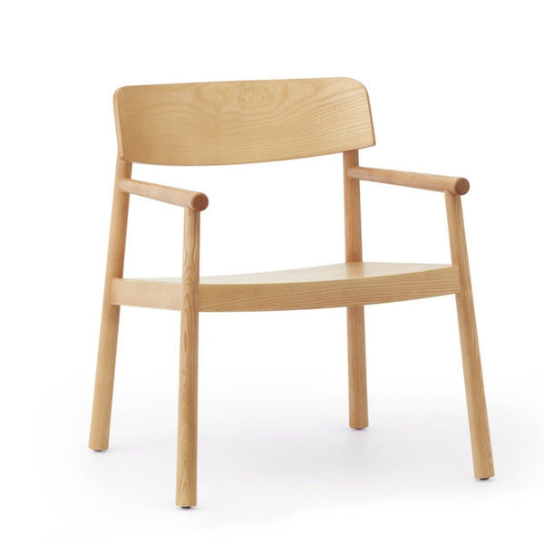 Timb Lounge Armchair Lounge Chair Normann Copenhagen Wood Camel 