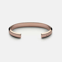 Icon Cuff Bracelet Skultuna Medium Rose Gold Plated 