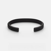 Icon Cuff Bracelet Skultuna Medium Titanium Black 