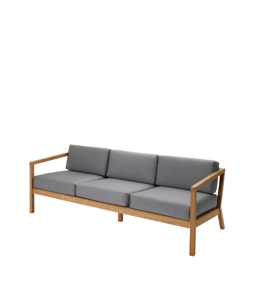 Virkelyst Sofa Sofa FRITZ HANSEN Ash Three Seat 