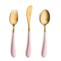 Alice Children's Set Silverware Cutipol Pink  