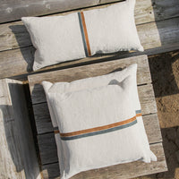 Atlas Pillow, River Throw Pillow Libeco   