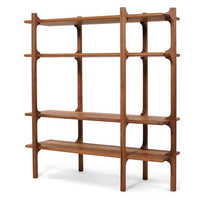 Tara Shelving System Shelving Zanat Small Walnut Oil 