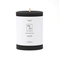 Charcoal Beeswax Pillar Candle Candle Mo & Co Home 3" x 4"  