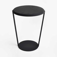 Around Table- Black Side Table Bensen   