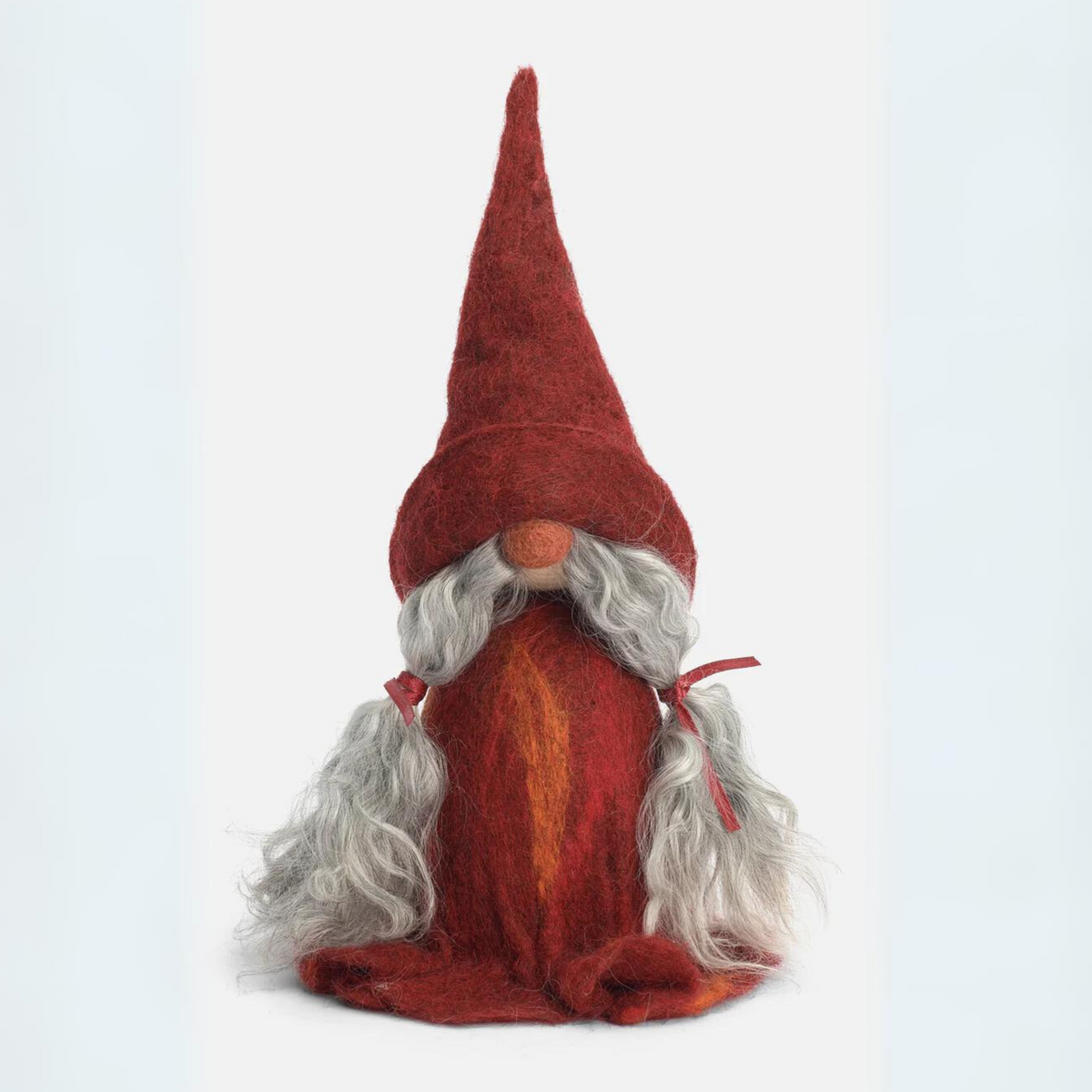 Hilma Gnome 12" Gnome Asas Tomtebod Red Cap/Red Dress  