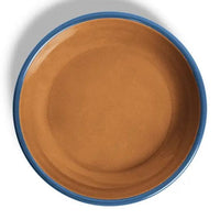 The Get Out x CCH Dinner Plate Dinnerware Crow Canyon Blue And Brown  