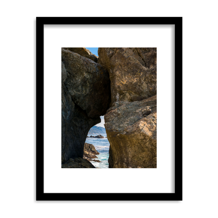 "Boulder Frame" Framed Print Art Print Lindsay Upson Photography 11" x 14" Black 