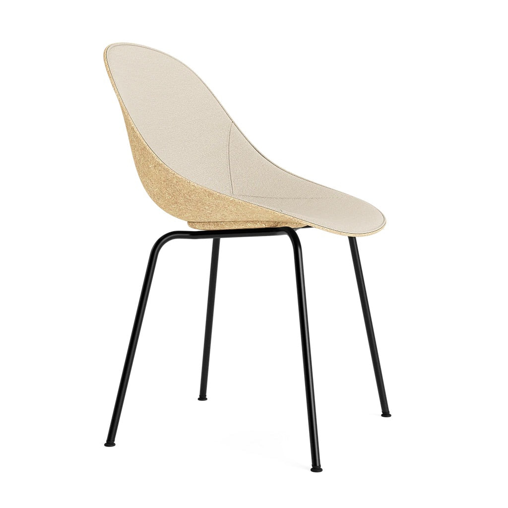 Mat Upholstered Front Chair Dining Chair Normann Copenhagen Black Hemp Hallingdale 200