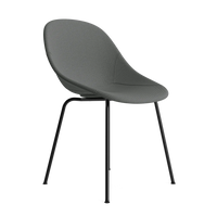 Mat Full Upholstered Chair Dining Chair Normann Copenhagen Black Steelcut Trio 176 