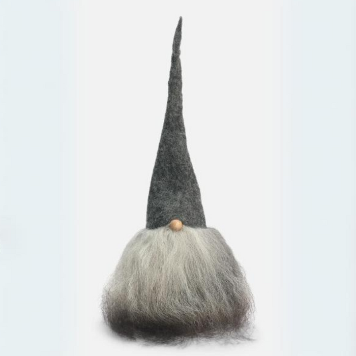 Classic Tomte 12" Gnome Asas Tomtebod Grey Cap/Grey Hair  