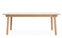 Slice Table Dining Table Normann Copenhagen H: 29.13 x W: 35.43 x L: 78.74 in  