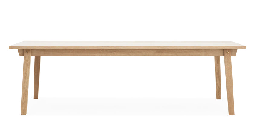 Slice Table Dining Table Normann Copenhagen H: 29.13 x W: 35.43 x L: 98.42 in  