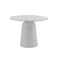 Turn Side Table Side Table Normann Copenhagen Marble White  