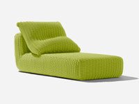 Chaise Lounge Outdoor Chaise Shore Studios Monochrome Lime  