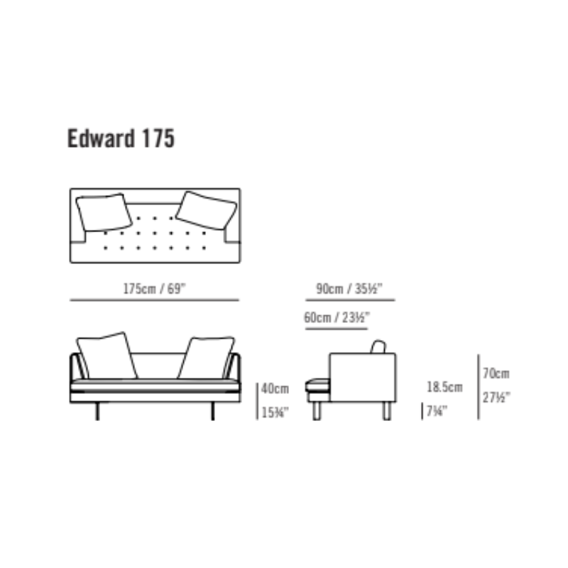 Edward Sofa Sofa Bensen   