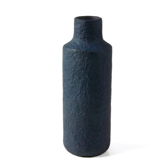 Papier Mache Vase Vase Kinta Blue  