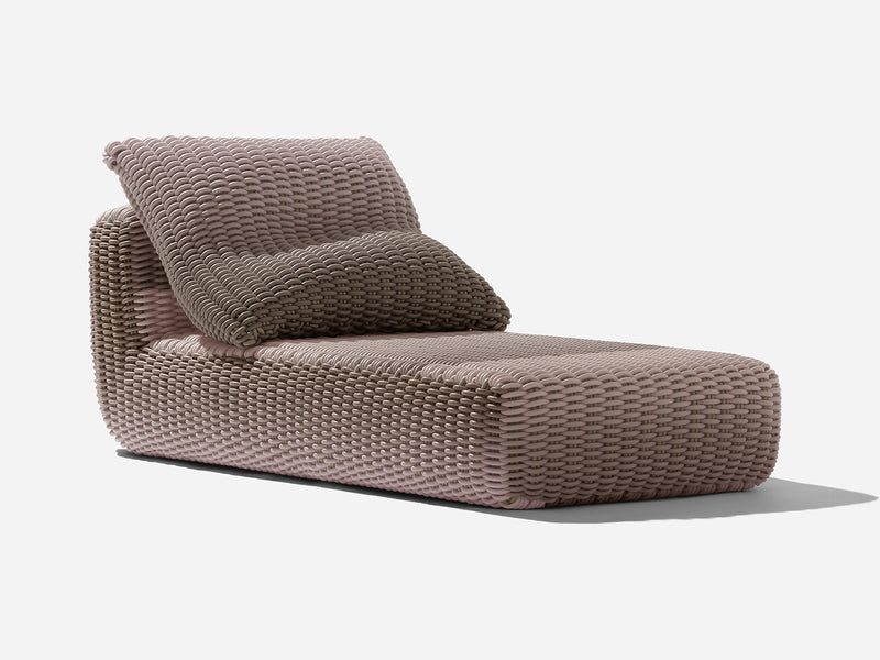 Chaise Lounge Outdoor Chaise Shore Studios Gradient Sand Dune  