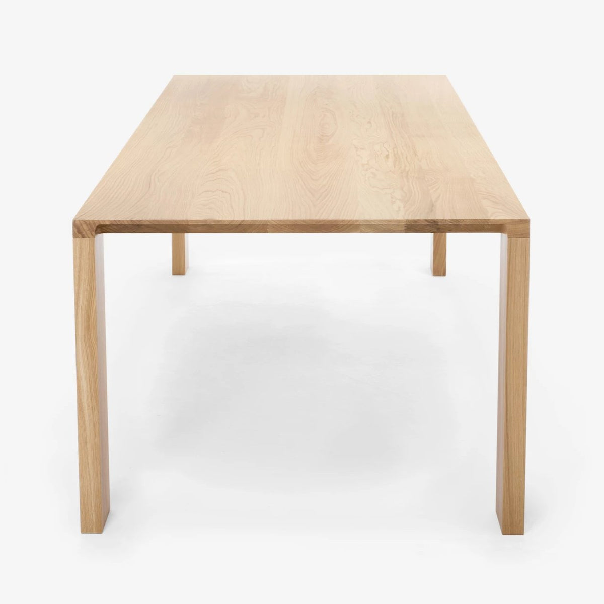 Radii Table Dining Table Bensen 6 Seat Solid White Oak 