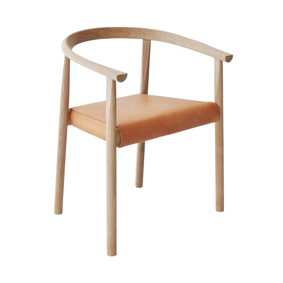 Tokyo Chair Dining Chair Bensen Natural Leather Ash 