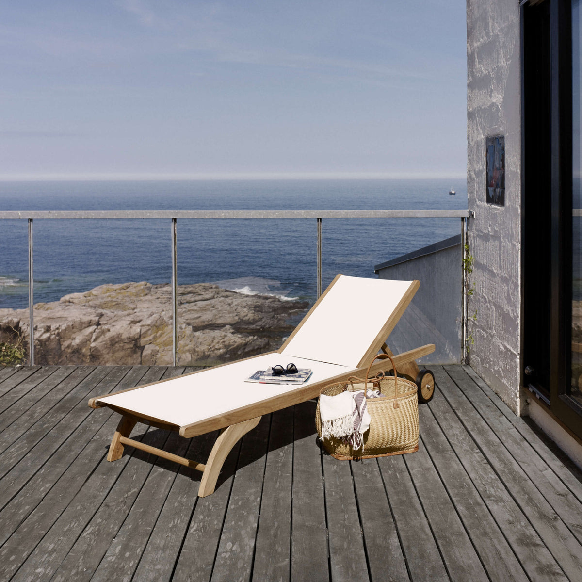 Columbus Sun Lounger Sunlounger FRITZ HANSEN   