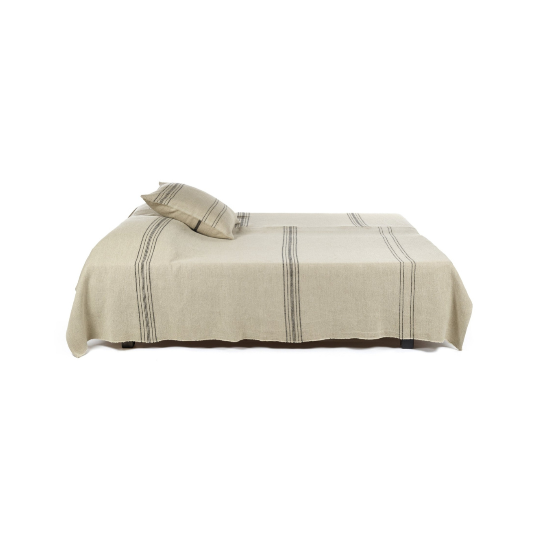 Moroccan Stripe Coverlet Coverlet Libeco   