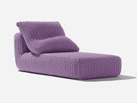 Chaise Lounge Outdoor Chaise Shore Studios Monochrome Lavender  