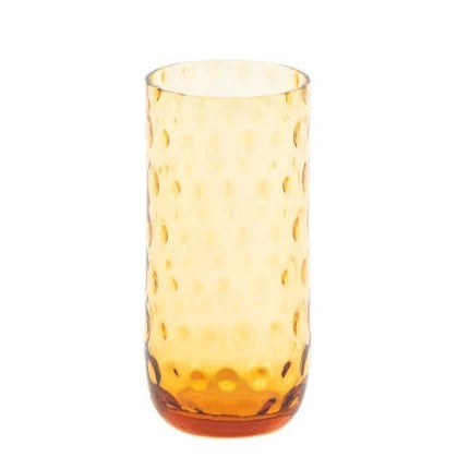 Bubble Glass, Tall Glassware Kodanska Tall Amber 