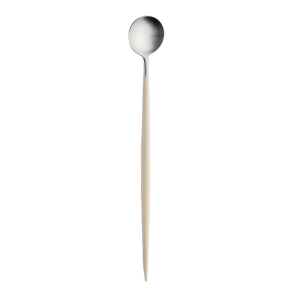 GOA Ivory/Silver Serving Utensils Serving Utensils Cutipol Long Drink Spoon