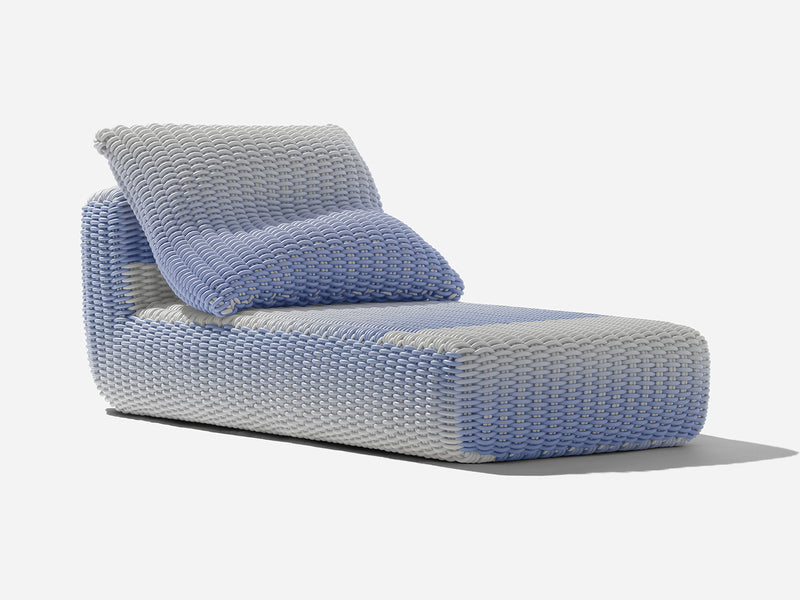 Chaise Lounge Outdoor Chaise Shore Studios Gradient Blue Sky  