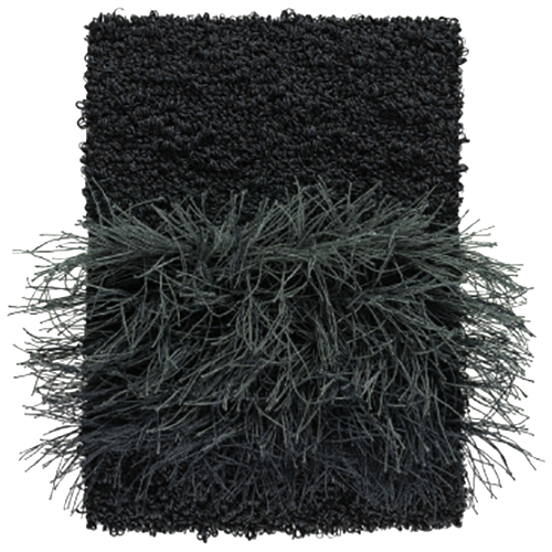 Feather Rug Area Rug Kasthall 6'x 9' Black Raven 