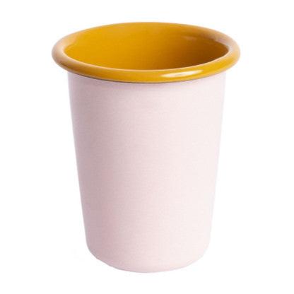 The Get Out x CCH Tumbler Dinnerware Crow Canyon Pink And Mustard  