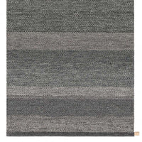 Harvest Rug Area Rug Kasthall 3’ x 9’ Black and Grey 