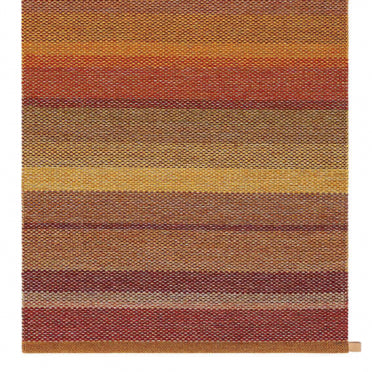 Harvest Rug Area Rug Kasthall 3’ x 9’ Yellow and Red 