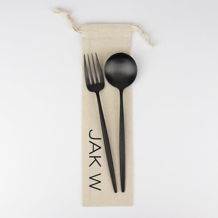 Moon Matte Black Serving Utensils Serving Utensils Cutipol   