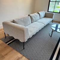 South 3 Seater Sofa Demo Modus Kvadrat Maple 112 Black Grey 