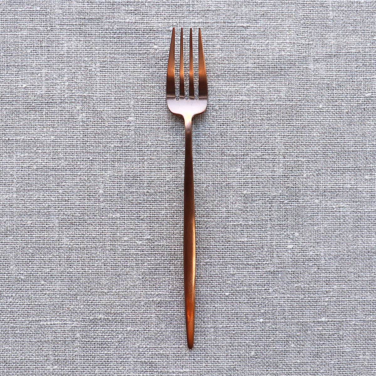 Moon Matte Copper Serving Utensils Serving Utensils Cutipol Serving Fork  