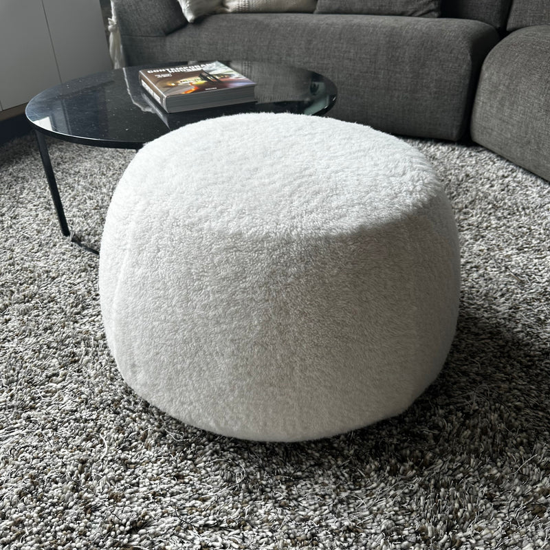 Shearling Pouf Demo Bensen   