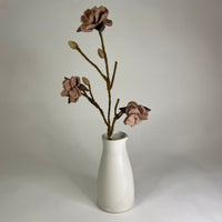 Magnolia Branch Felt Flowers Gry & Sif   