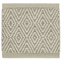 Goose Eye XL Icon Rug Area Rug Kasthall 3' x 9' Lichen Grey 852 