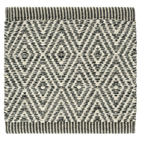 Goose Eye XL Icon Rug Area Rug Kasthall 3' x 9' Stone Grey 580 