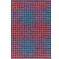 Vichy Rug Area Rug Kasthall 3' x 9' Raspberry Blue 260 