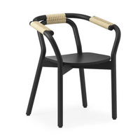 Knot Chair Chair Normann Copenhagen Black / Nature  