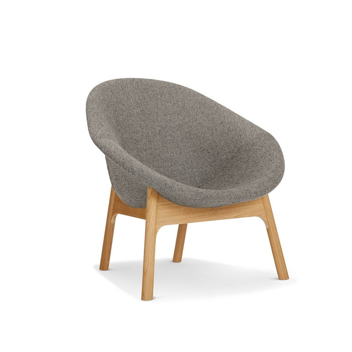 Lily Armchair Lounge Chair Modus Kvadrat Coda 100 Oak, Natural 