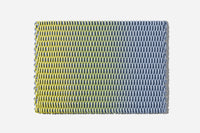 Gradient Mat Area Rug Shore Studios 2' x 3' Gradient Lemon Grass 